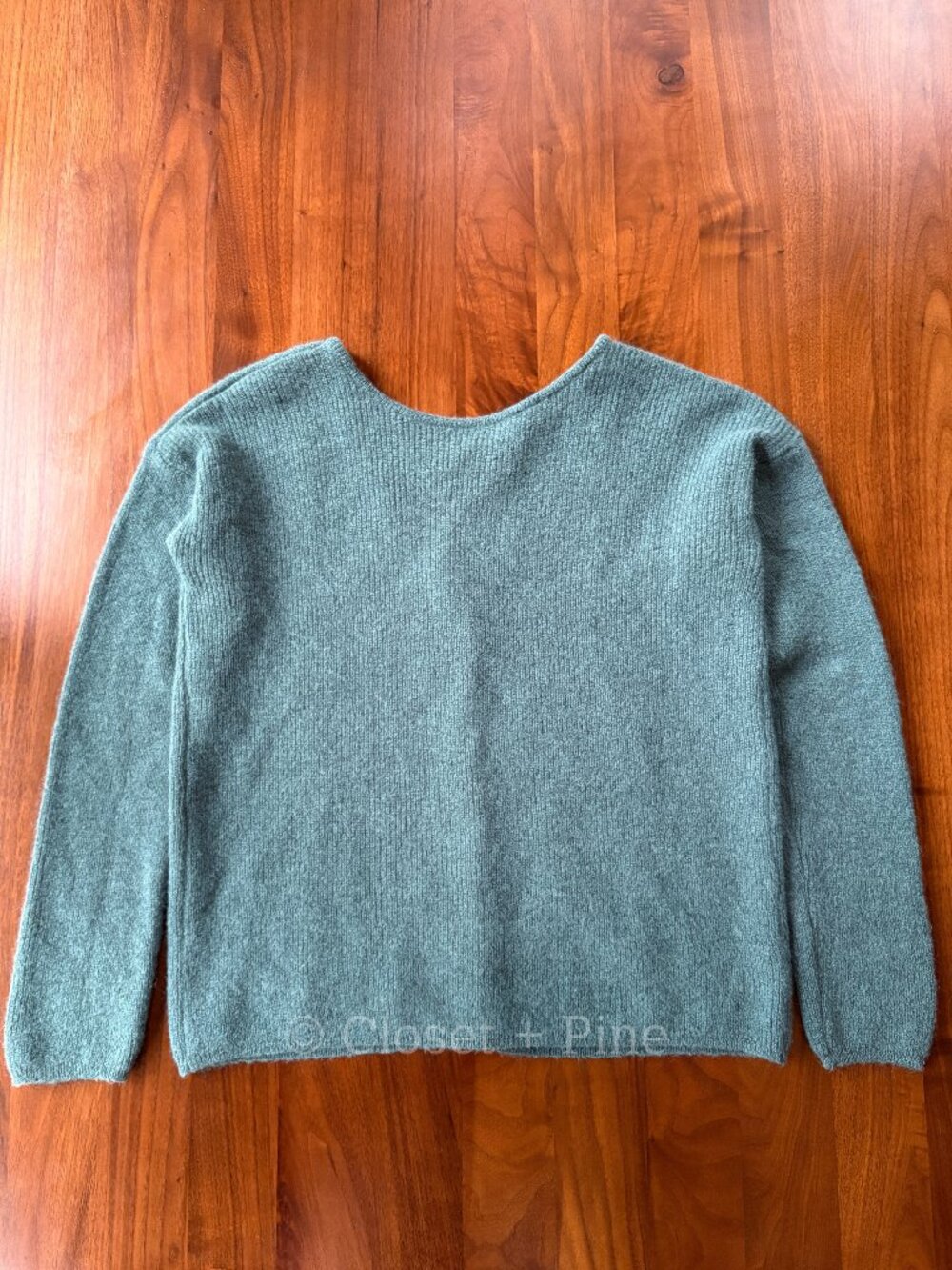 Sezane Gaspard Cardigan Sweater Sage Green Size Small Mohair Alpaca - Picture 5 of 17